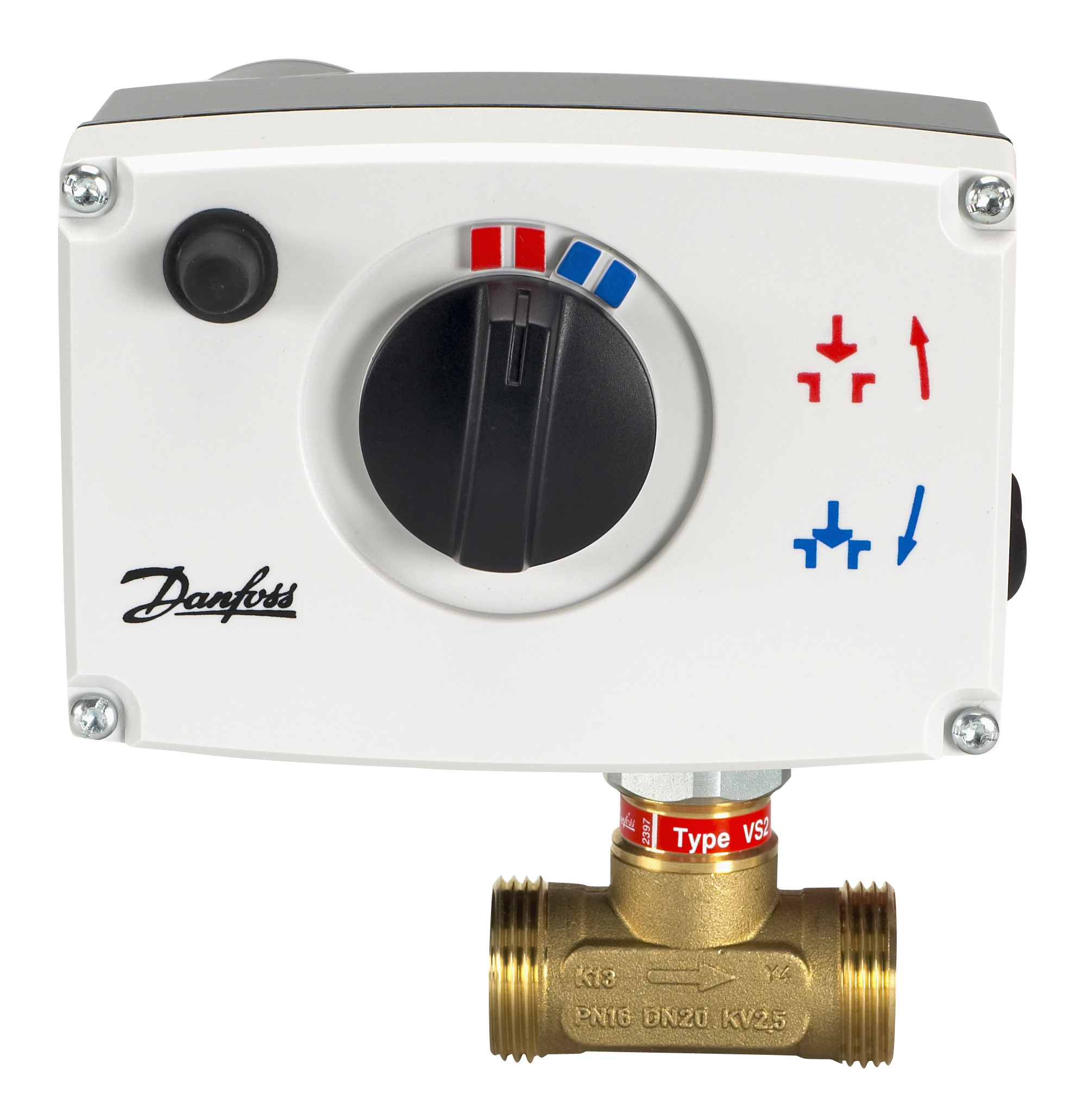 Danfoss Клапан регулирующий проходной VS 2 Клапан регулирующий VS 2 Ду 15/0,63 065F2113  - Вид №10