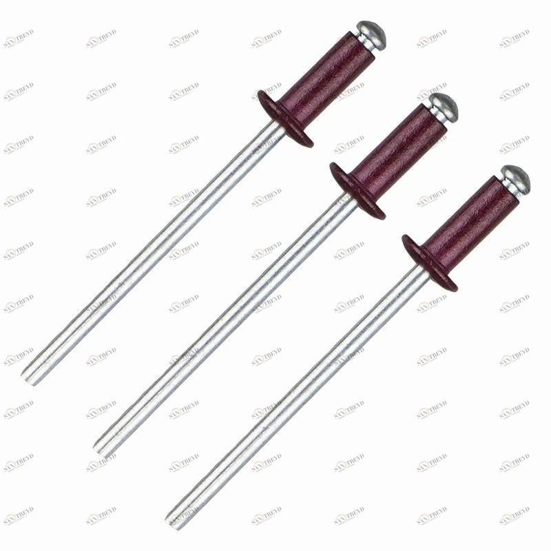 Заклёпка Matrix RAL3005 3,2х8мм цвет красное вино 50шт 12218