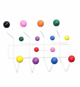Вешалка металлическая белая 47,5 см Eames Hang It All BRADEX HOME  00-3973978 Белый