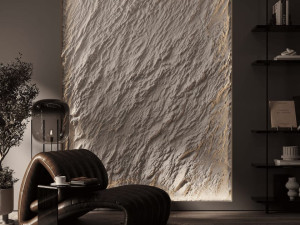 Трехмерная декоративная гипсовая панель