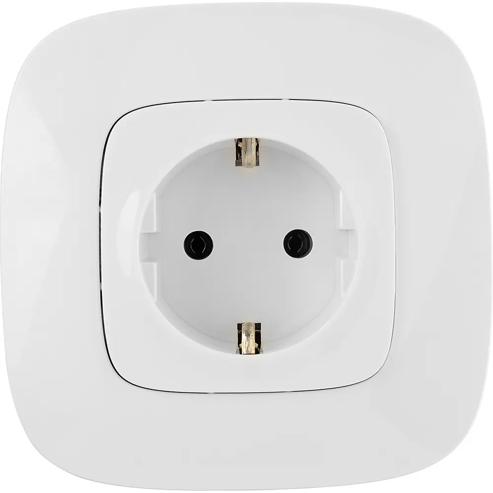 Розетка Legrand Valena Allure 2 контакта с заземлением цвет белый 82169352 STLM-2147174 - Вид №6