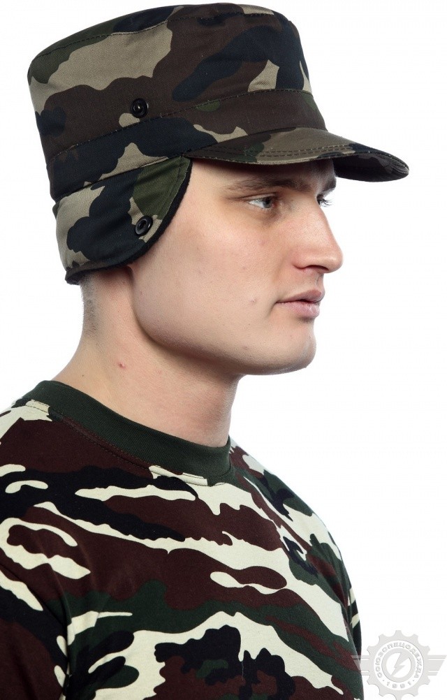 64532 Кепи "Рейнджер" зимняя камуфляж НАТО  Камуфляжная форма  размер 58 Спецодежда  - Вид №4