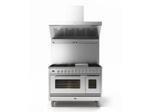 Отдельно стоящая кухня из нержавеющей стали