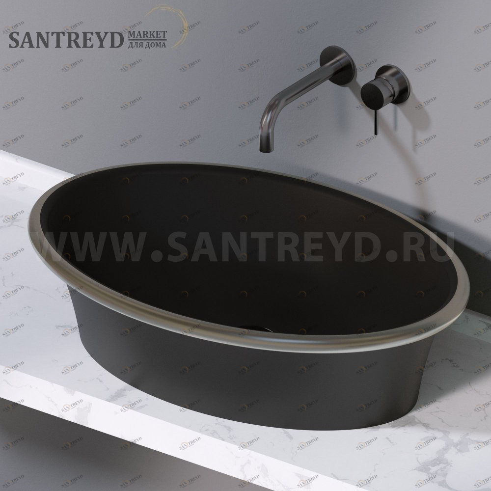 L492105P Накладная раковина на столешницу  овальная A. e T. Italia PRINCESS AeT ITALIA