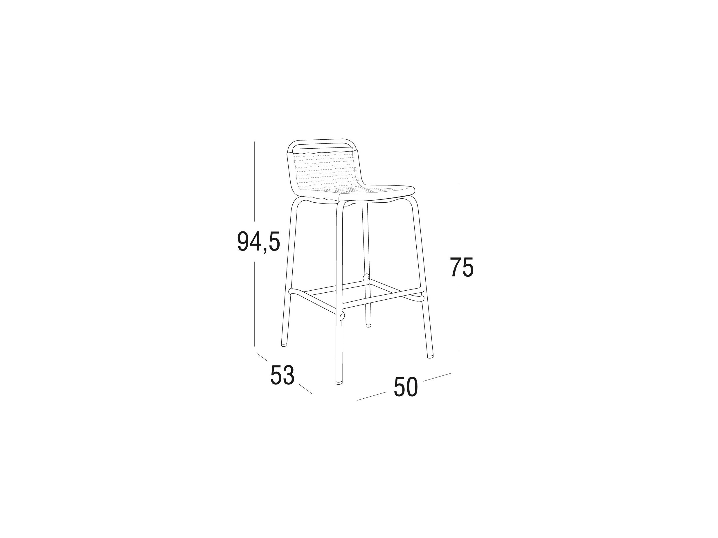 Стул с подставкой для ног Roberti ARCH-00137539