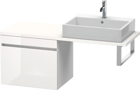 DS532301818 DuraStyle Шкафчик для компактной консоли Белый матовый, декор Duravit - Вид №2