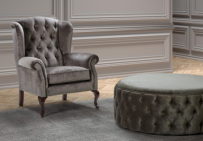 072749 Пуф Capitone Lateral Manuel Larraga Hugo Santreyd - Вид №2