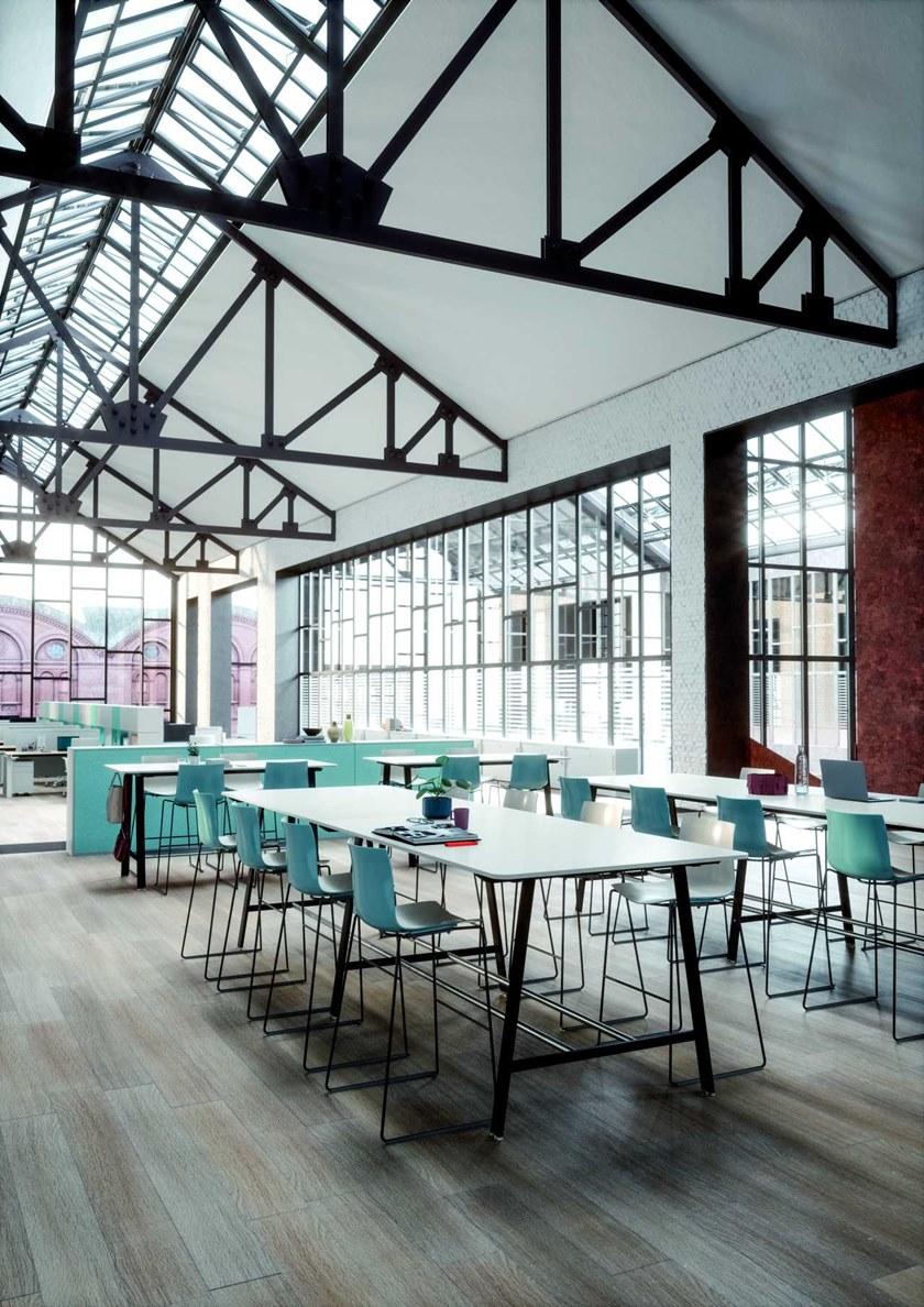 Bralco Прямоугольный стол для совещаний из меламина Take off sun-id-1407636 - Вид №3