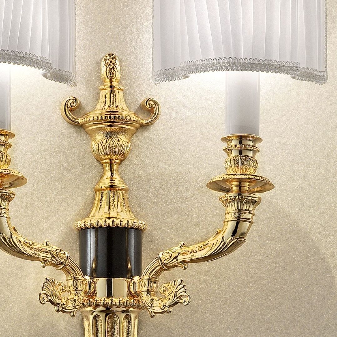 Masiero VE 1072/A2 gold бра 103639 - Вид №1