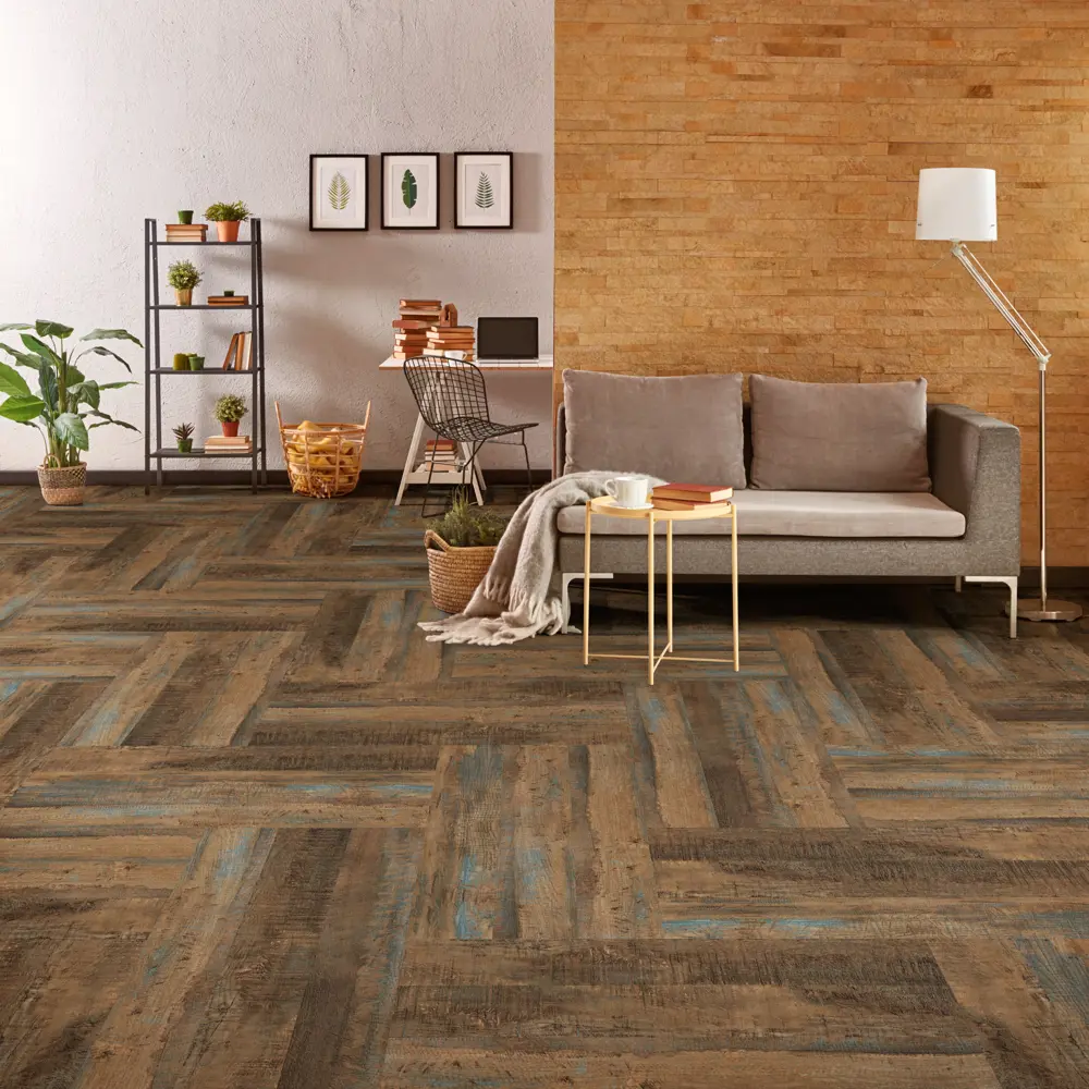 Tarkett Jazz Django - ПВХ плитка под дерево серого цвета 83232913 STLM-0039646 - Вид №5