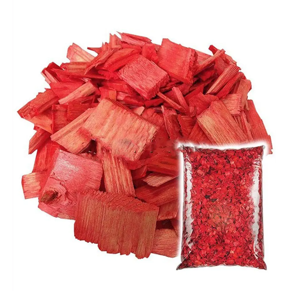 Santreyd Декоративная щепа красная 50 л для ландшафтного дизайна 87655105 STLM-1437535