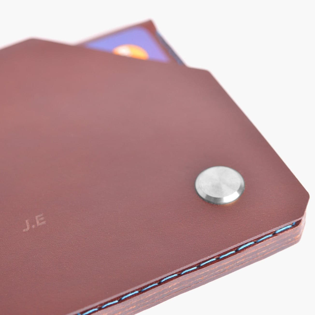 W105CHES Дорожный кошелек - Каштан Wingback  - Вид №8