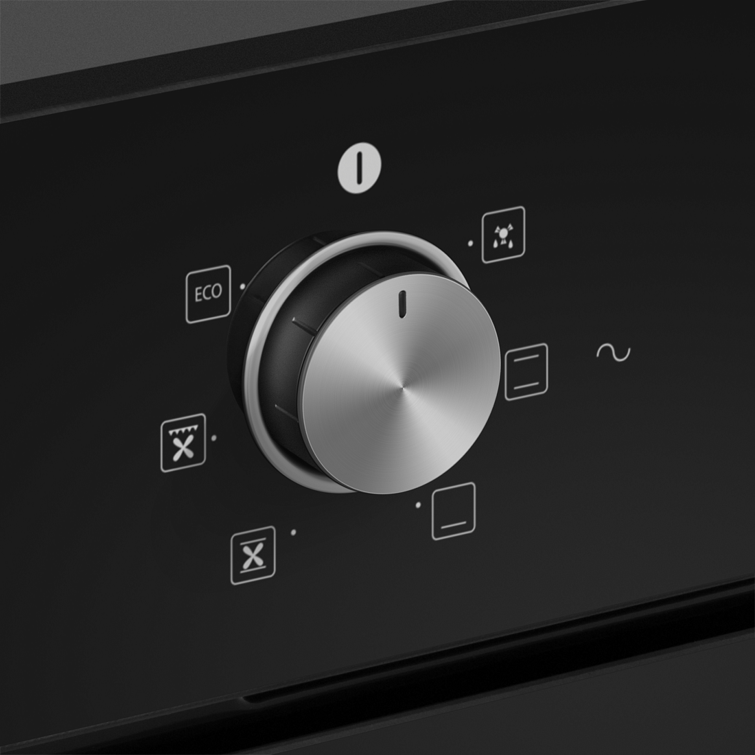 9100946 Электрический духовой шкаф HOMSair OEF606BK черный STDN-0068735 - Вид №10