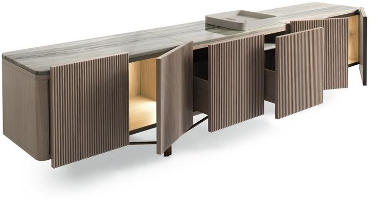 Giorgetti Буфет из орехового дерева Charlotte sun-id-1505046 - Вид №1