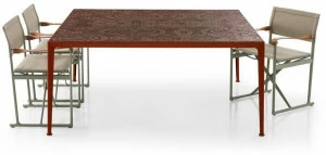 B&B Italia Outdoor Квадратный садовый стол из керамогранита Mirto outdoor