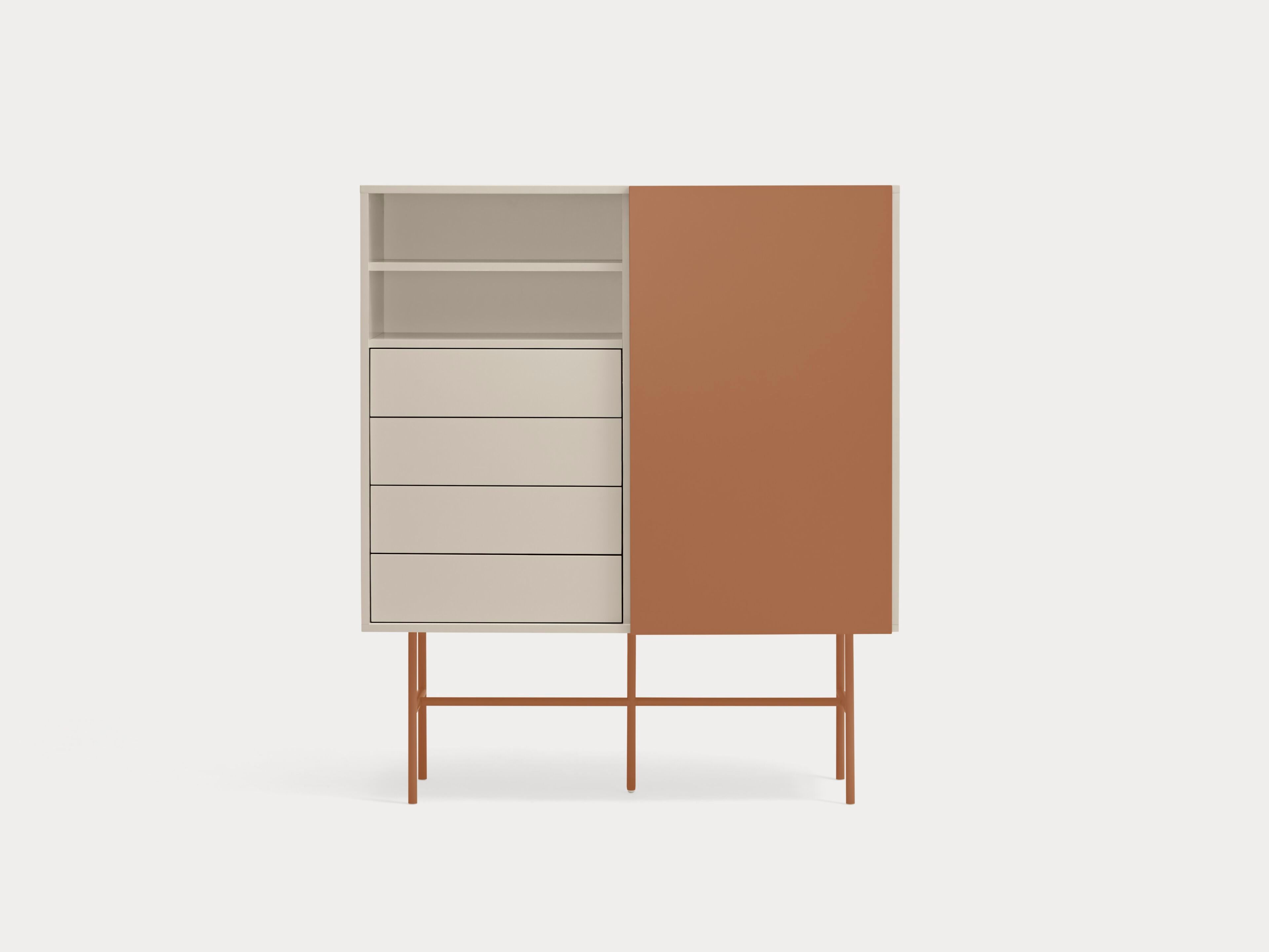 Шкаф из МДФ с раздвижными дверями TEULAT облако ARCH-00047413 - Вид №6