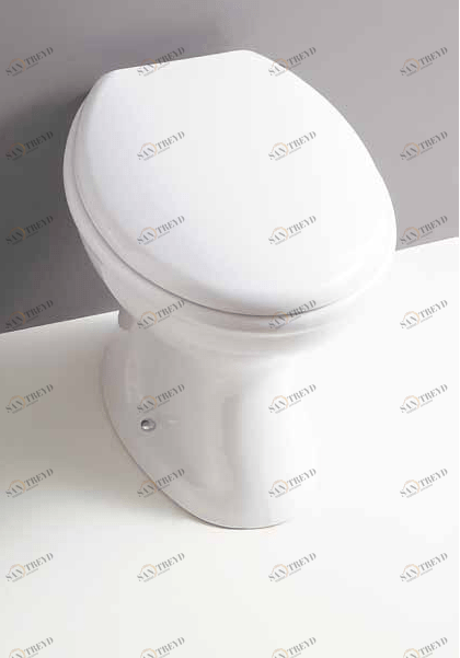 30392 Приставной унитаз напольный Зеленый Althea Ceramica Contract Sky-Spa Италия