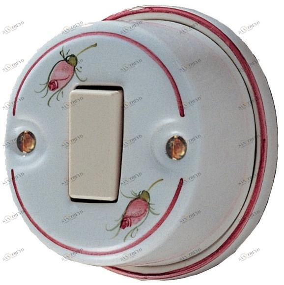 FERROLUCE Керамический переключатель Accessori Cr21/2/4/5