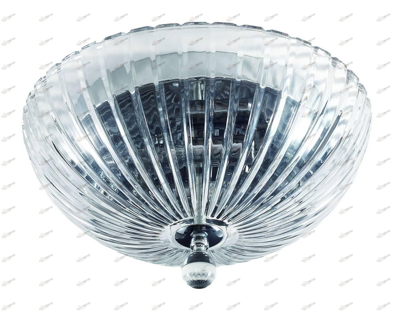 Потолочный светильник Divinare Lianto 4001/01 PL-2 DIVINARE ПОД СТАРИНУ 073667 Прозрачный;хром 