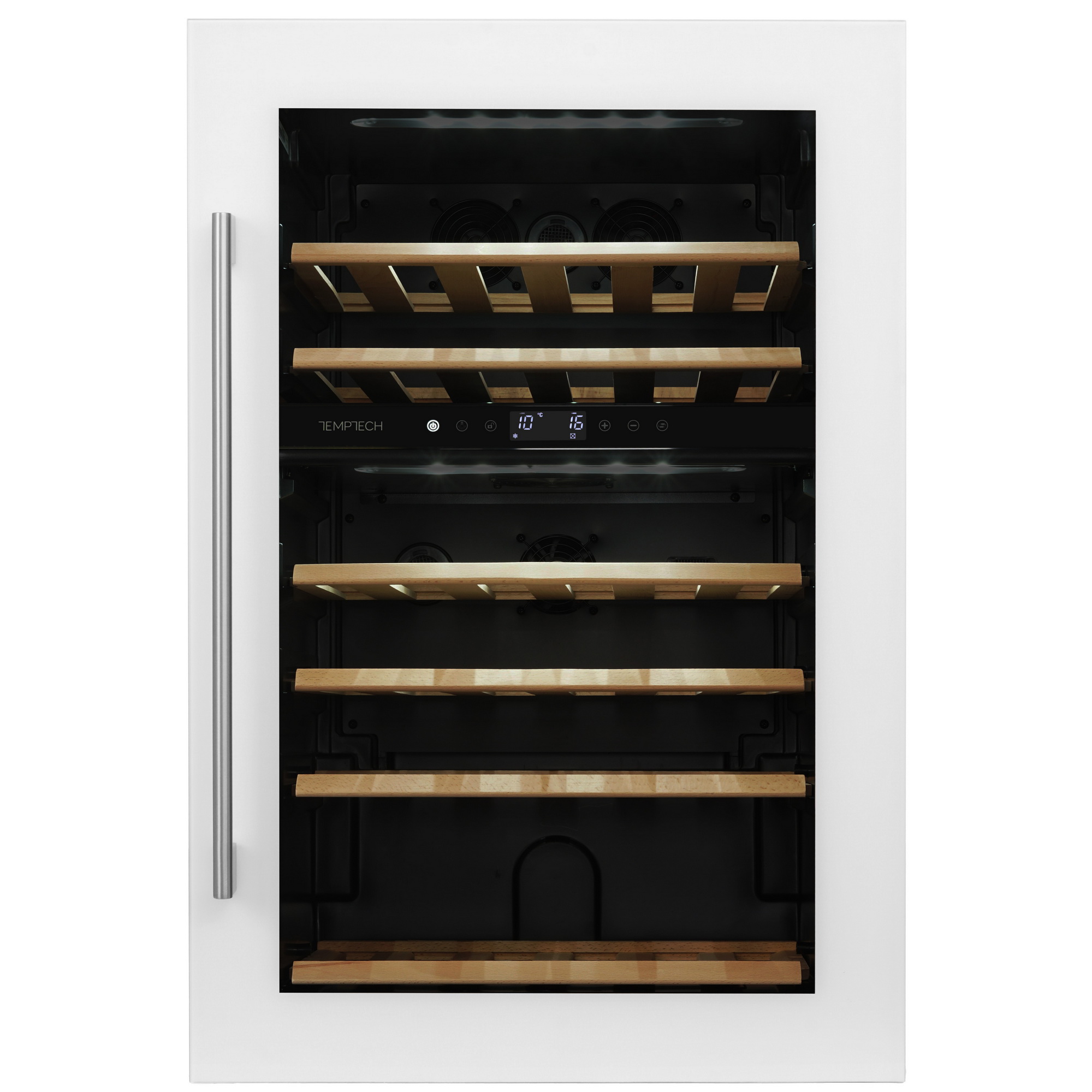 9973854 Винный шкаф Temptech OZ90DW белый STDN-0016718 - Вид №1