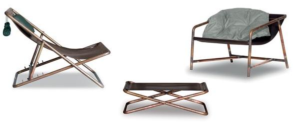 BAXTER Садовое кресло из металла Rimini sun-id-1406592 - Вид №1