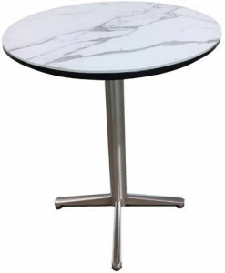 MOBIKA GARDEN Круглый садовый стол из алюминия с основанием 3 звезды Petal