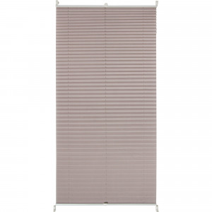 82057291 Штора плиссе «Плайн», 70х160 см, текстиль, цвет серый