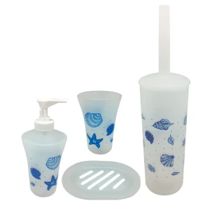 Мыльница настольная Vidage «Океан» пластик цвет белый