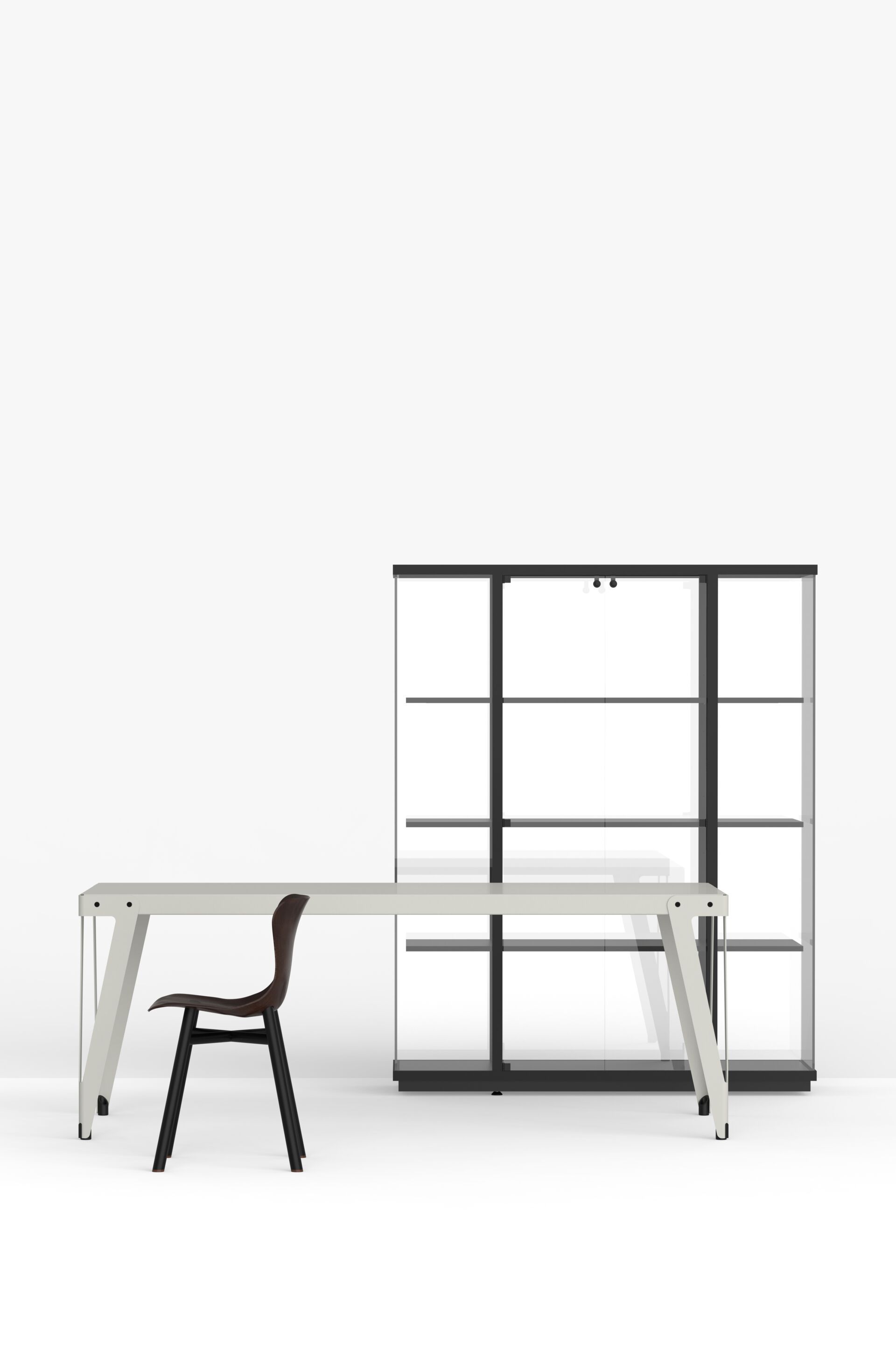 Витрина из алюминия и стекла со встроенным освещением FUNCTIONALS STOLP ARCH-00144309 - Вид №5