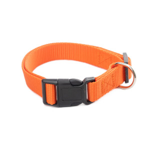 ПР0056302 Ошейник для собак Спорт 25х350-550мм усиленный, оранжевый ХОРОШКА