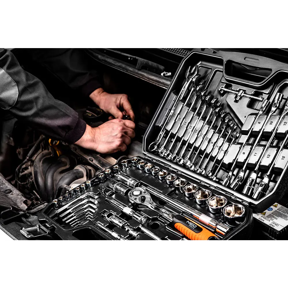 Набор инструментов и торцевых головок Neo, 77 предметов Neò STLM-2201269 - Вид №8