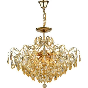 Подвесная люстра Stilfort Carmen 1036/03/12P STILFORT ДИЗАЙНЕРСКИЕ, CARMEN 00-3888494 Золото;прозрачный