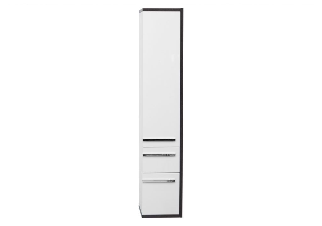 Шкаф-пенал для ванной Aquanet Фостер 35 эвкалипт мистери/белый 00202062 - Вид №2