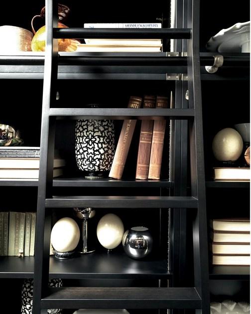 Caroti Модульный книжный шкаф с выдвижной лестницей Via montenapoleone sun-id-1449509 - Вид №2