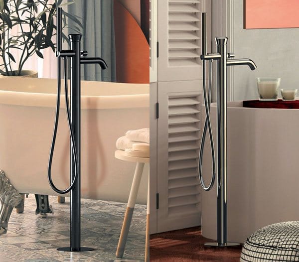 Однорычажный смеситель для ванны с переключателем Remer Rubinetterie Element ARCH-00065595 - Вид №1