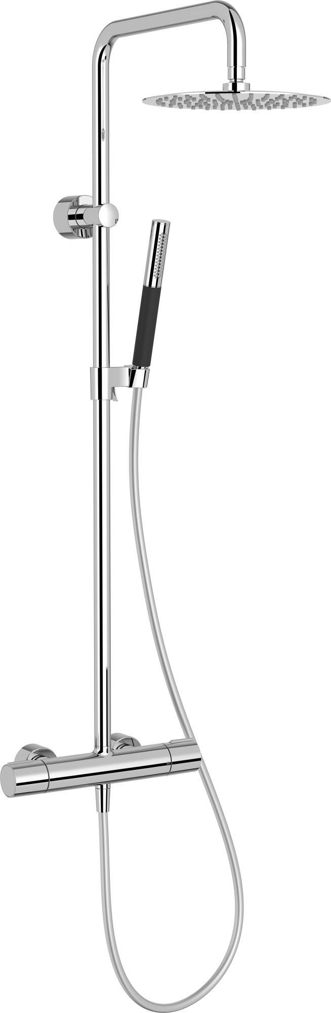 E8993-CP Душевая колонна с термостатическим смесителем JACOB DELAFON TOOBI
