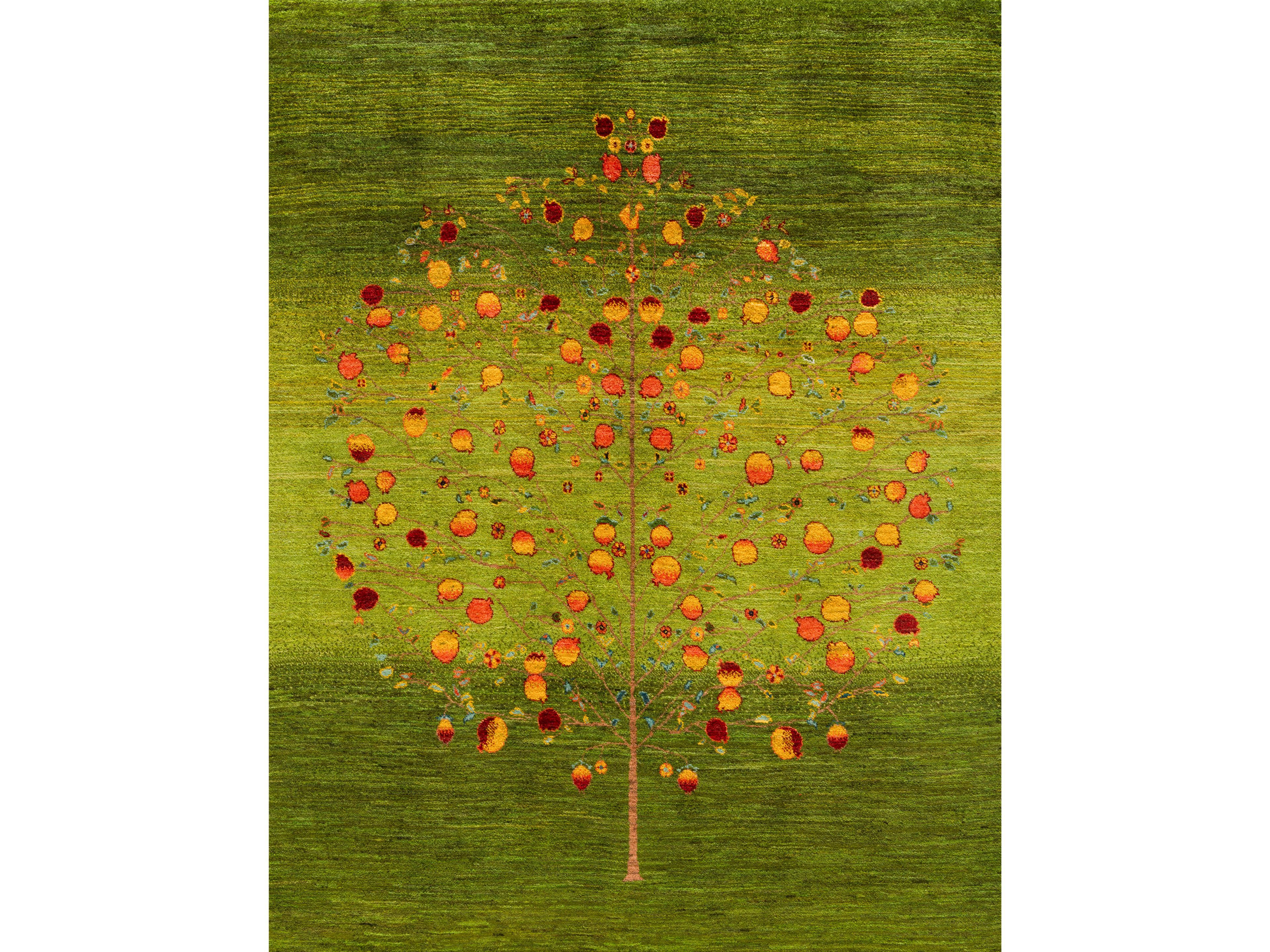 Прямоугольный шерстяной ковер на заказ Zollanvari Gabbehs Flora &amp ARCH-00132508 - Вид №1