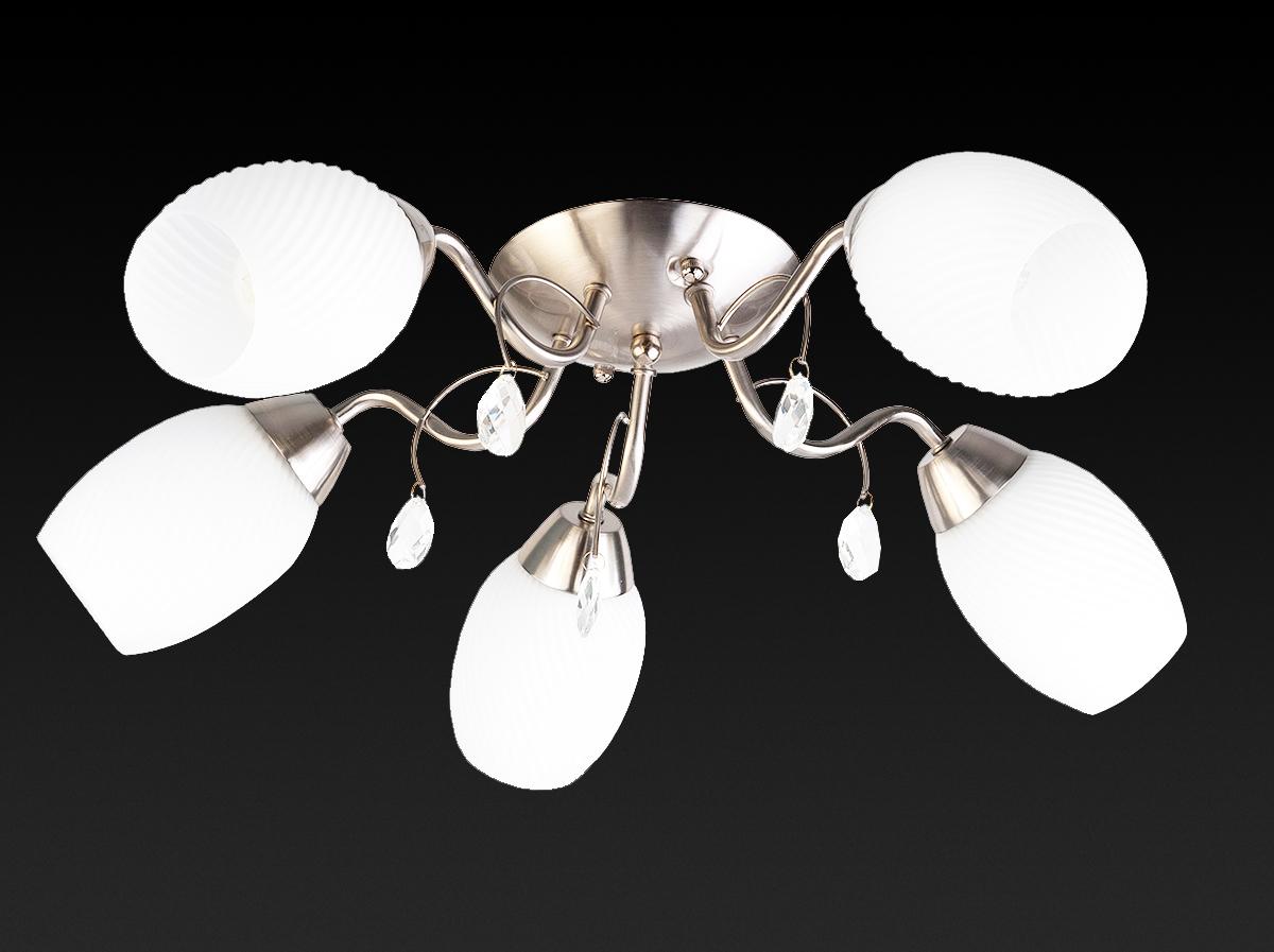 Потолочная люстра Toplight Paula TL3550X-05SN TOPLIGHT PAULA 183568 Белый - Вид №1