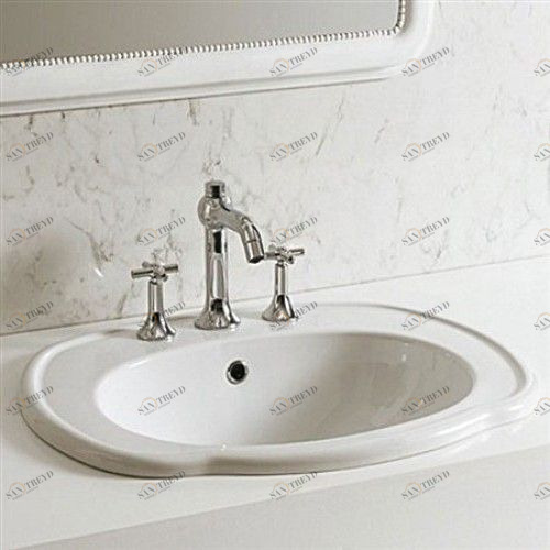 42643 Накладная раковина под столешницу  овальная Santreyd 