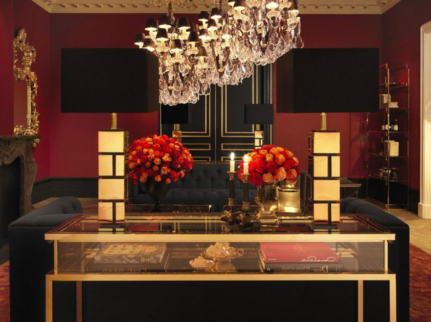 Настольная лампа Reynaud от Eichholtz Латунь 109517 EICHHOLTZ ИНТЕРЬЕРНЫЕ 061693 Золото;черный  - Вид №3