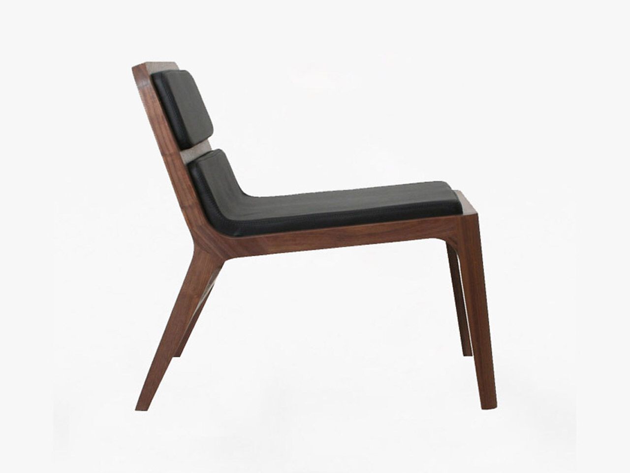Кресло из цельного дерева и кожи Air Division ARCH-00080081 - Вид №3
