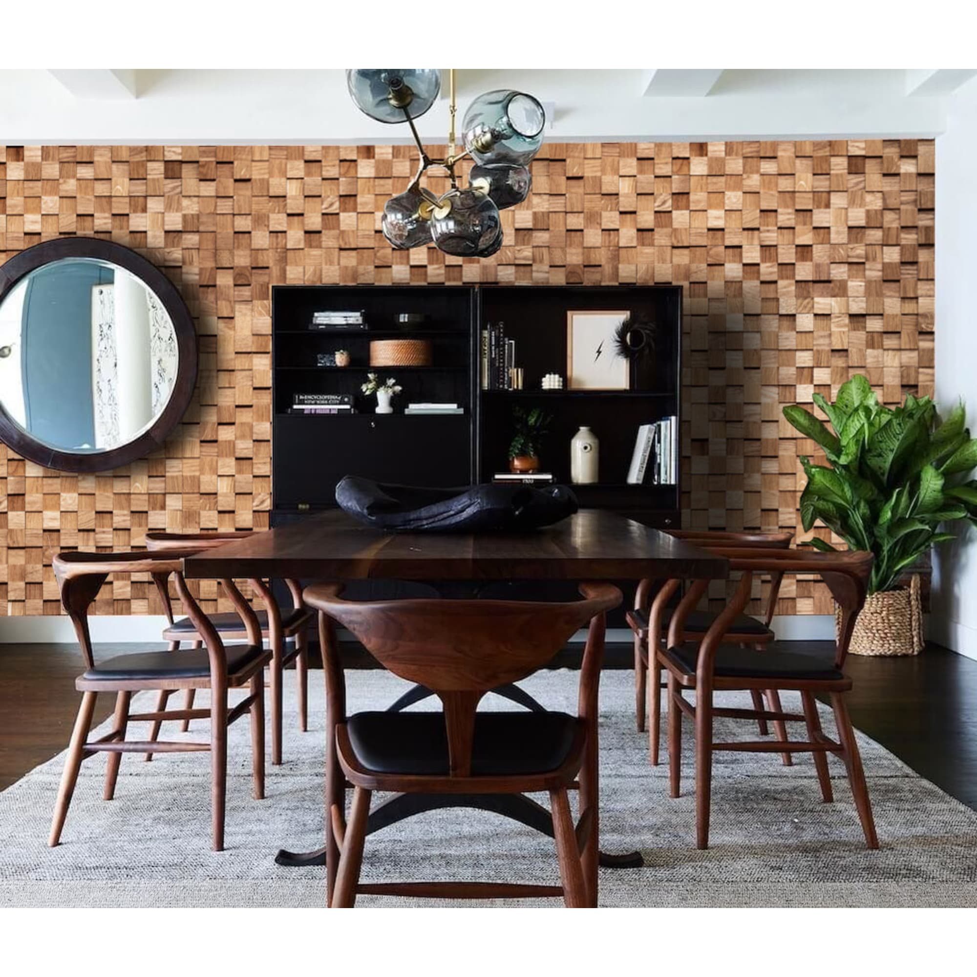 82366173 3D мозаика на сетке рельефная Дуб 0.09 м² Santreyd  - Вид №5