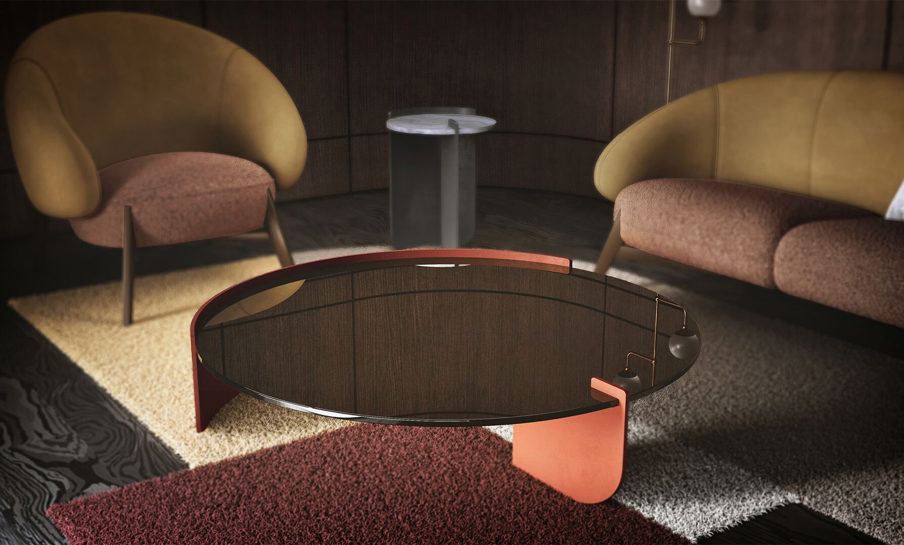 2-местный тканевый диван CASA +39 ENCORE Italia ARCH-00007098 - Вид №2