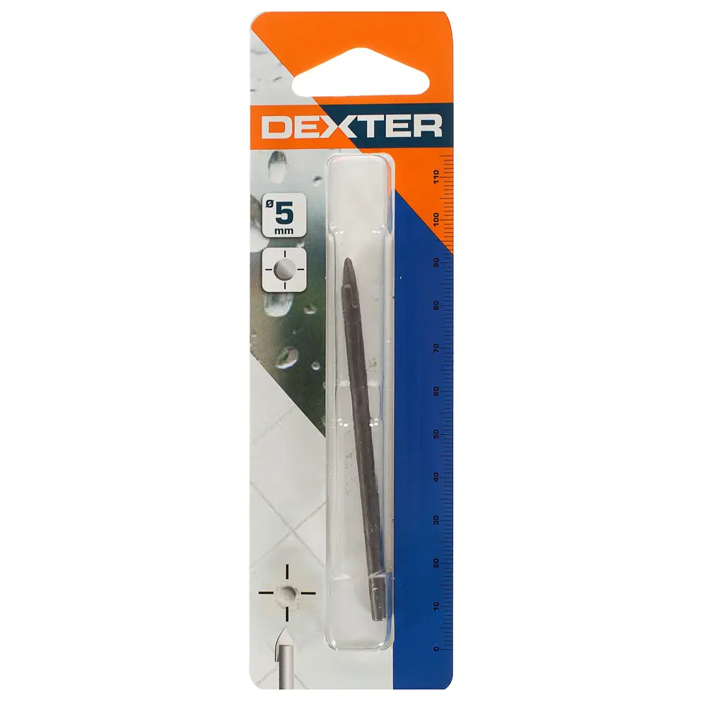Сверло по керамике 5x85 мм Dexter 133-00171 18122567 STLM-2201038  - Вид №2