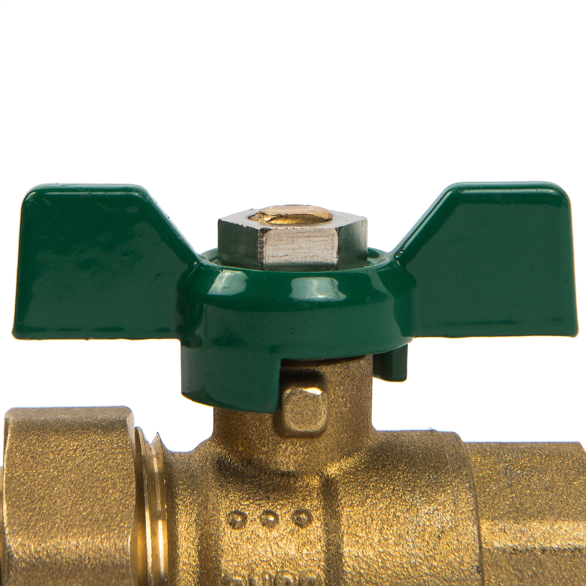 17744532 Кран шаровый со сгоном 3/4", наружная-внутренняя резьба Santreyd  - Вид №1