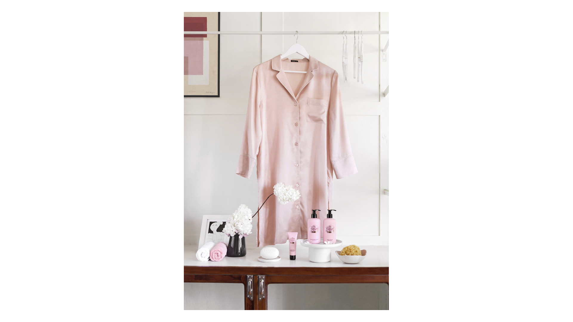 10673700 CASTELBEL Лосьон для тела CASTELBEL Порт Кале Розовый румянец 300мл, п/к Пластик  - Вид №3