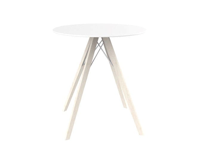 Круглый обеденный стол HPL Vondom Faz Wood ARCH-00054737 - Вид №1