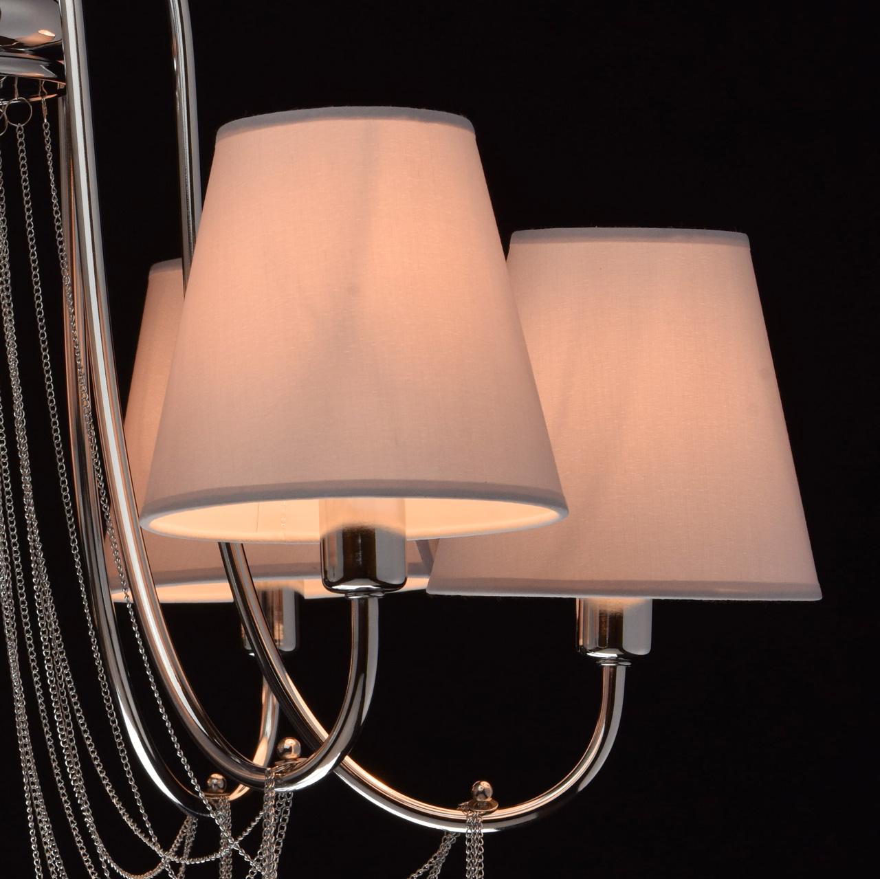 Подвесная люстра MW-Light Федерика 85 684010606 MW-LIGHT ДИЗАЙНЕРСКИЕ, ФЕДЕРИКА 187037 Серый  - Вид №3