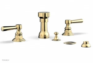 Смеситель для биде HENRI Phylrich  161-61-026 Satin Brass