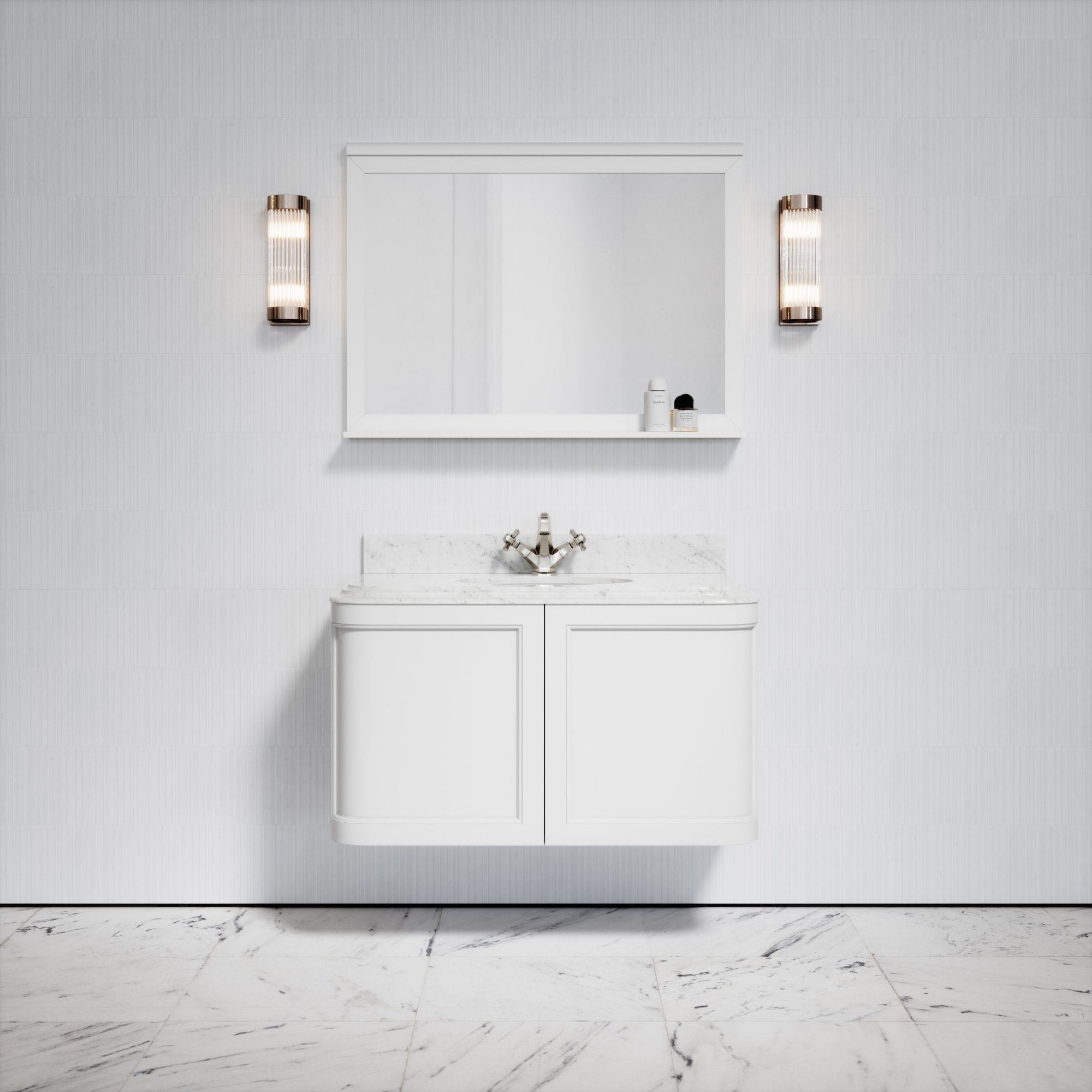 Деревянный подвесной шкаф с одной раковиной с дверцами LUSSO CHARSLEY ARCH-00052715 - Вид №11